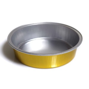 알루미늄 베이킹컵 원형몰드 5호 금색(100개)사이즈-상단[11.9cm]하단[9.6cm]높이[3cm]용량[215cc]